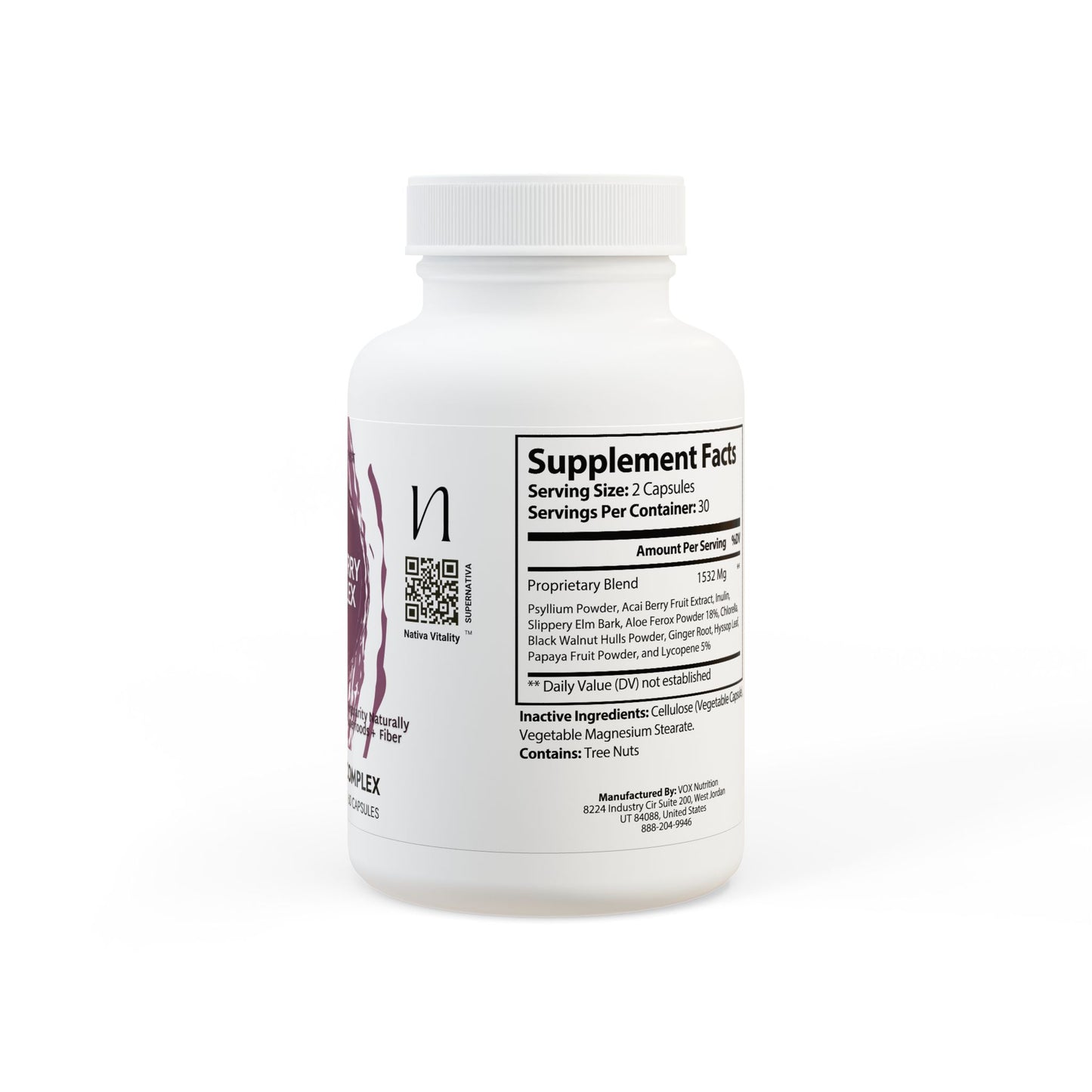 Acai Berry Complex Supplement (60 Capsules)