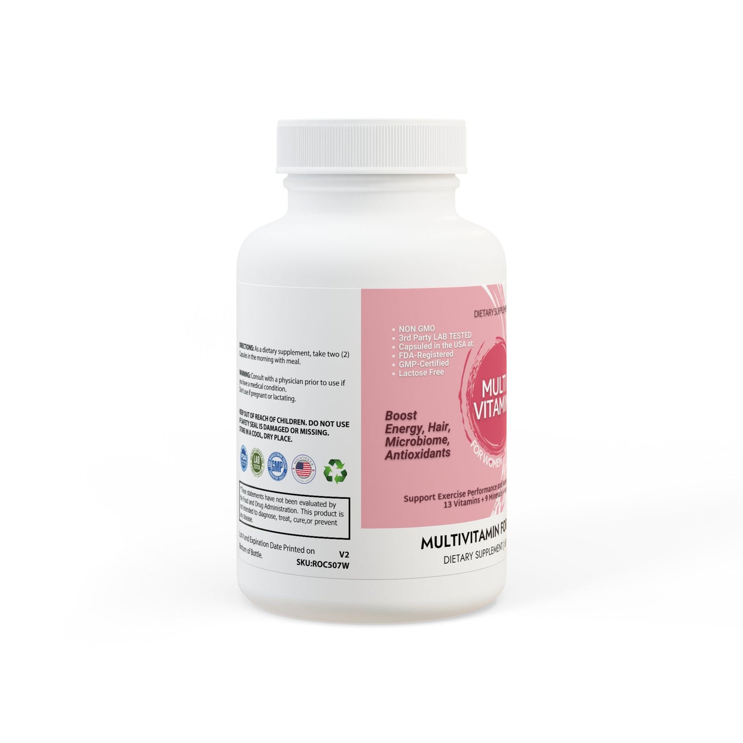 Multivitamin for Women Supplement (60 Capsules)