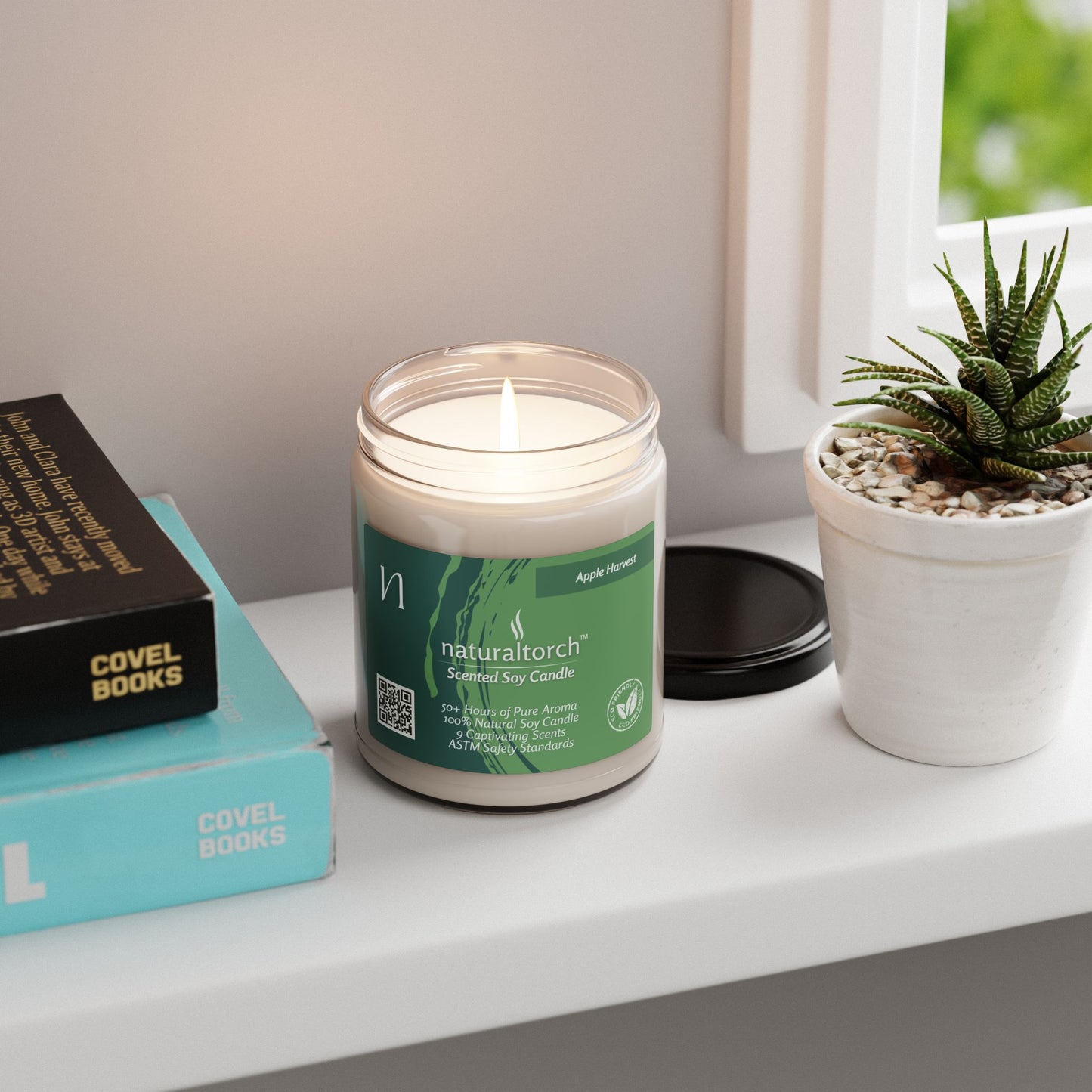 Scented Soy Candle - Apple Harvest, 9oz