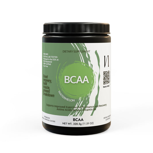 BCAA Supplement, Watermelon (325g, 11.46oz, 45 servings)