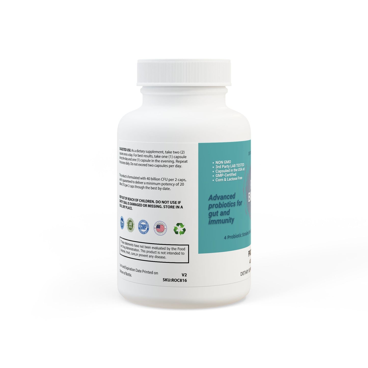 Probiotics Supplement (60 Capsules)