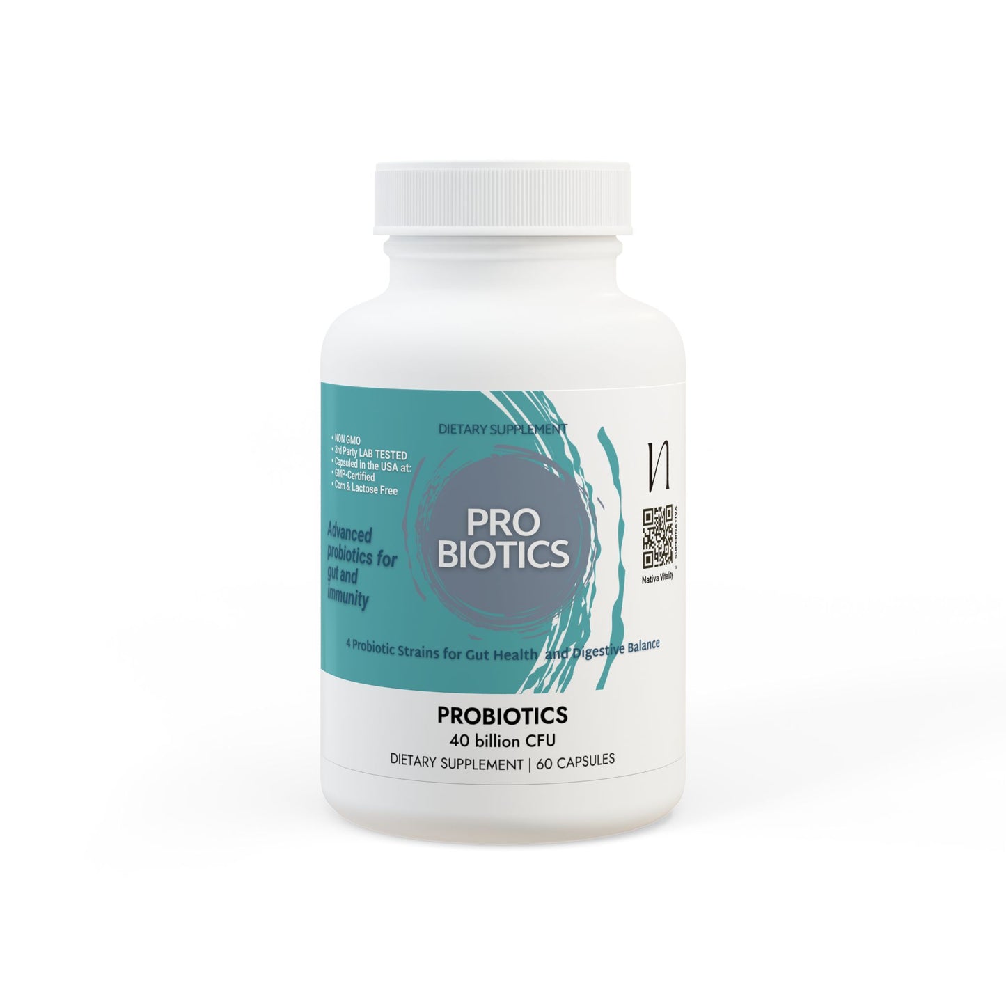 Probiotics Supplement (60 Capsules)