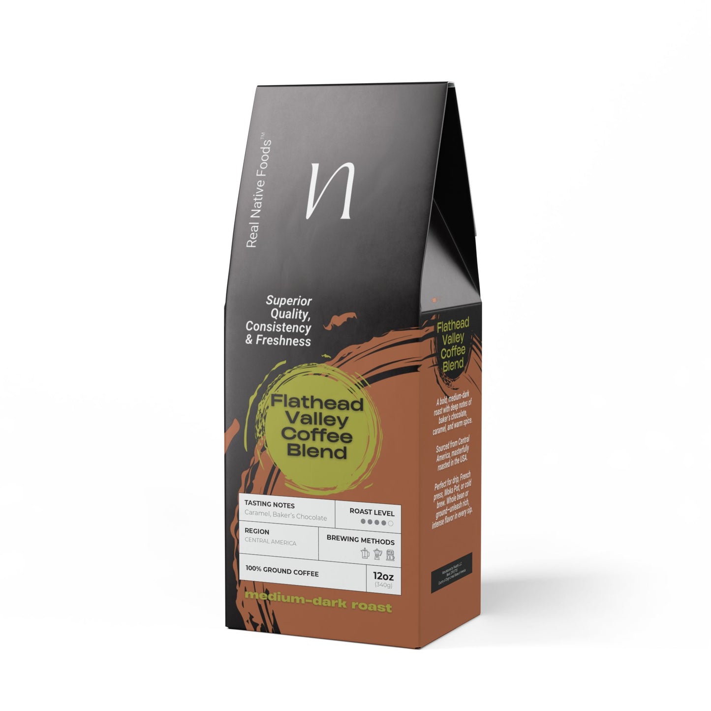 Flathead Valley Coffee Blend (Medium-Dark Roast)