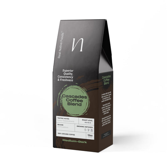 Cascades Coffee Blend (Medium-Dark Roast)