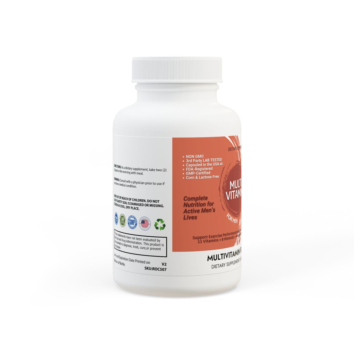 Multivitamin for Men Supplement (60 Capsules)
