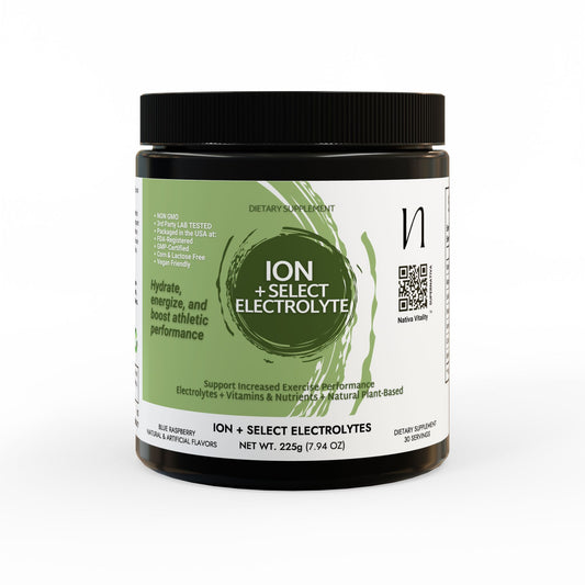ION + Select Electrolyte Supplement (225g, 7.9oz)