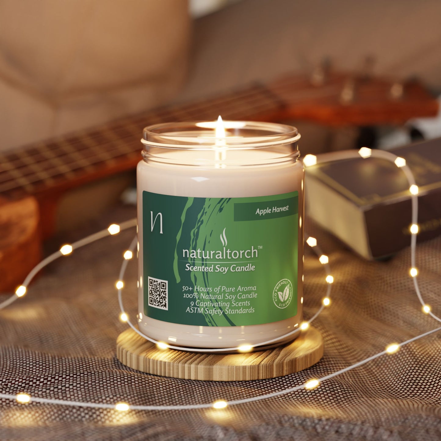 Scented Soy Candle - Apple Harvest, 9oz