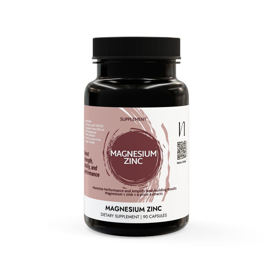 Magnesium Zinc Supplement (90 Capsules)