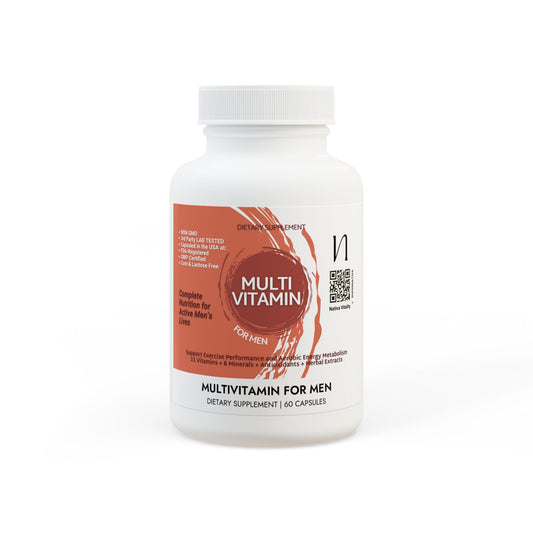 Multivitamin for Men Supplement (60 Capsules)