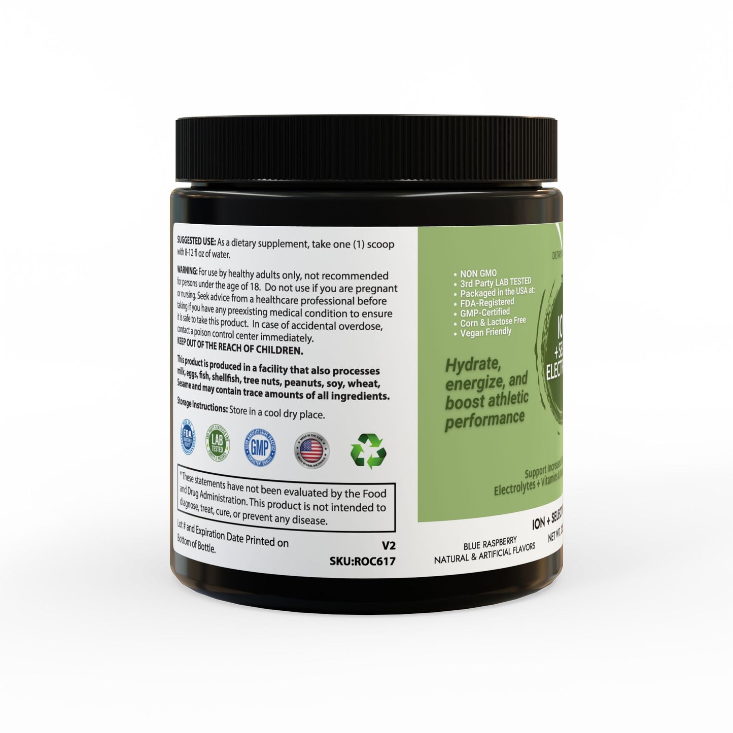 ION + Select Electrolyte Supplement (225g, 7.9oz)
