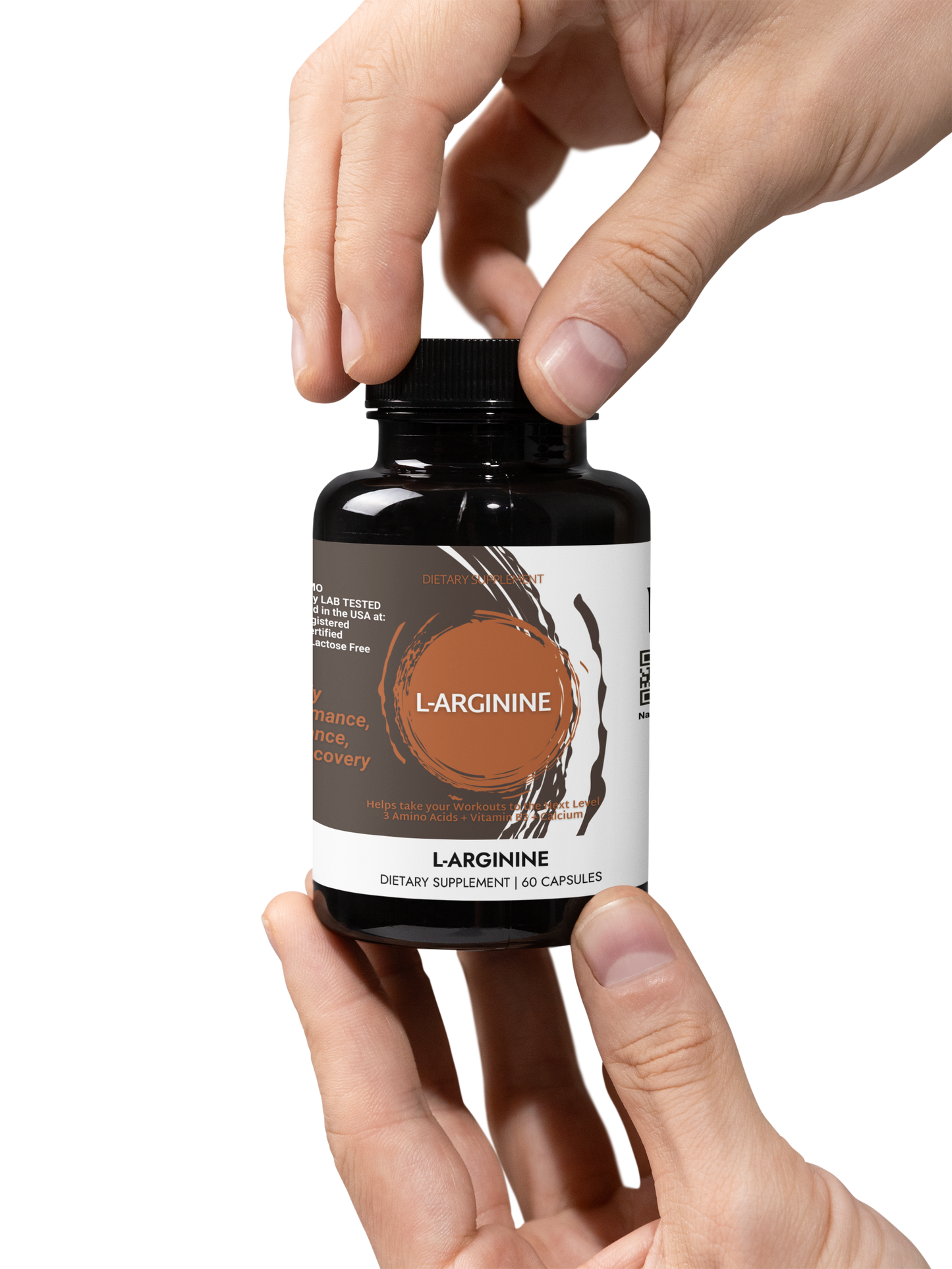 L-Arginine Supplement (60 Capsules)
