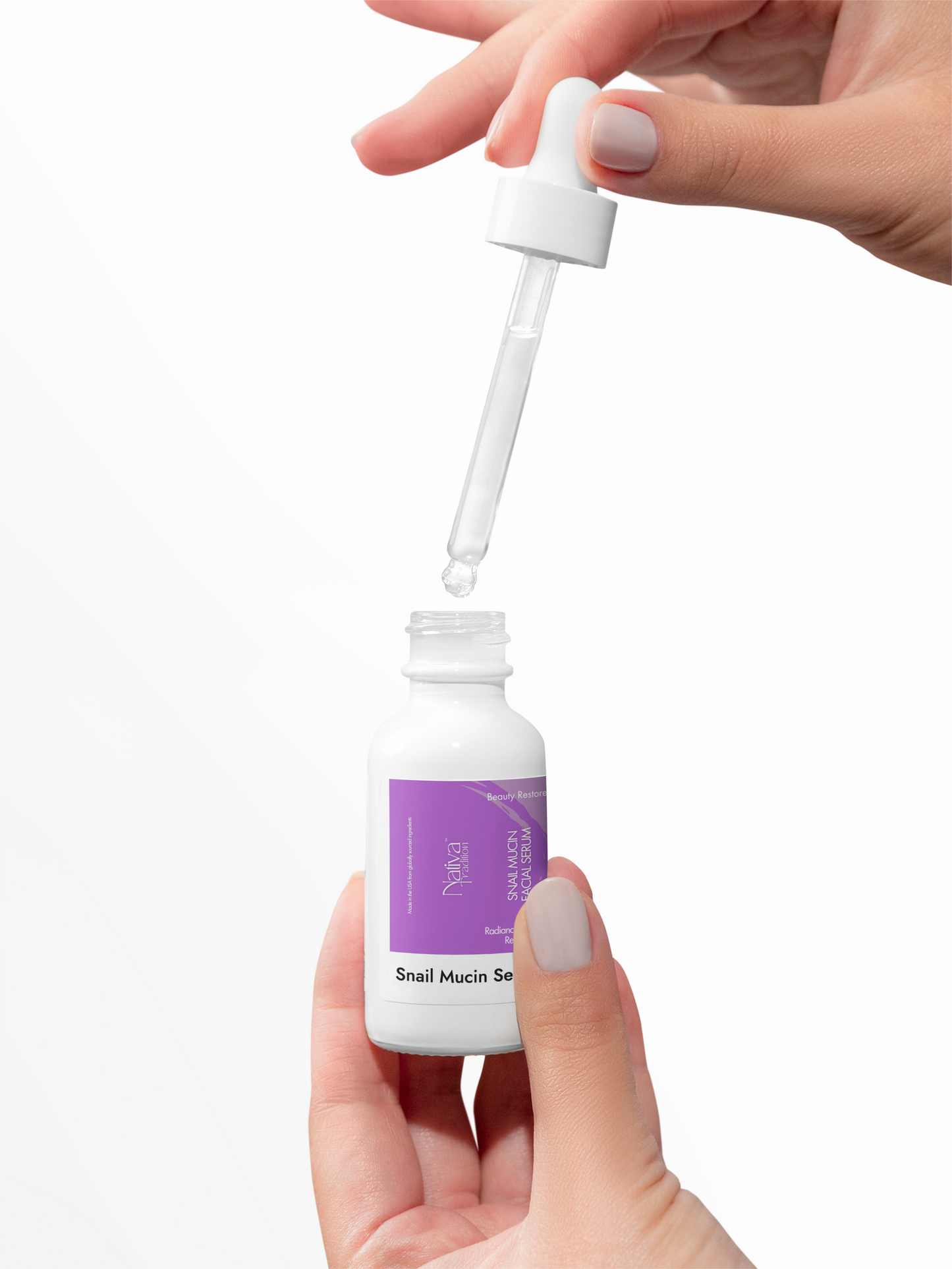 Snail Mucin Facial Serum, 1oz